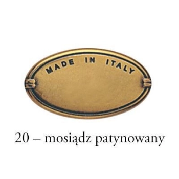WSPORNIK Półki Uchwyt Podpórka COTTAGE 240x195 mm 70kg MOSIĄDZ PATYNA