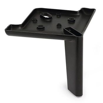 NOGA Meblowa 150 mm Metalowa do Szafki Sofy Narożnika Mebli CZARNY MAT