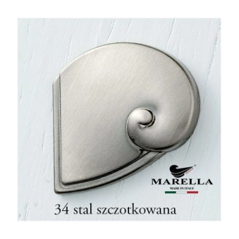 GAŁKA Meblowa 26x26 DORIS Kwadratowa Rączka Uchwyt Stal Szczotkowana