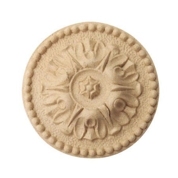 DEKOR Rozeta 140x25 Ornament Ozdobny Detal Dekoracyjny z Pyłu Drzewnego