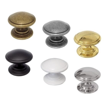 GAŁKA Meblowa 30 mm Antyk TAZIO Rączka Uchwyt Szafki MOSIĄDZ CZARNY MAT