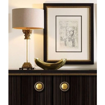 GAŁKA Meblowa 25 mm DINO Retro Vintage Antyk Rączka Uchwyt STARE ZŁOTO