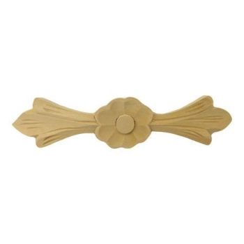 ORNAMENT , APLIKACJA DREWNIANA RĘCZNIE RZEŹBIONA WY00039