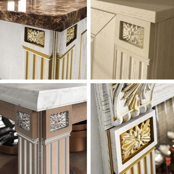 ORNAMENT PROSTOKĄTNY Z PYŁU DRZEWNEGO F560354