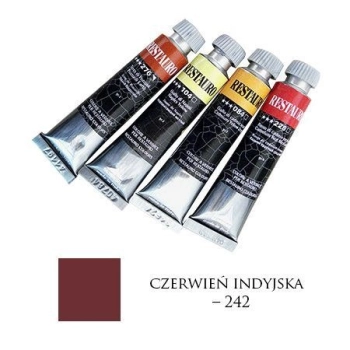 FARBA RESTAURO 20ML, 242 - CZERWIEŃ INDYJSKA – MA00242