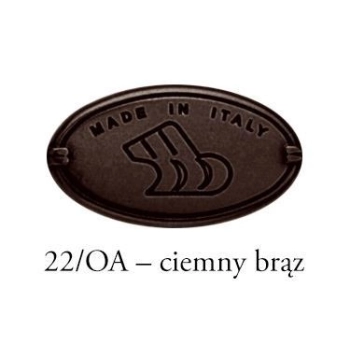 GAŁKA Meblowa 25 mm FAUSTO Retro Vintage Antyk Rączka Uchwyt Ciemny Brąz