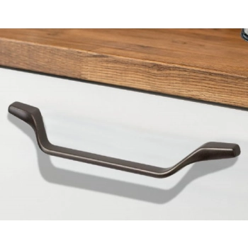 UCHWYT Meblowy 351x27 OSAKA Rączka Styl Skandynawski CZARNY Mat L-320 mm