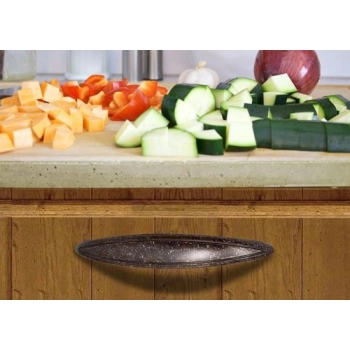 UCHWYT Meblowy CLODIA 190x30 Retro Klasyczny Rączka Drapane Żelazo L-160 mm
