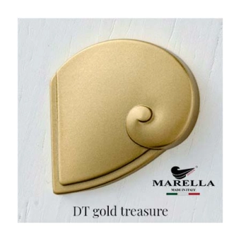 UCHWYT Meblowy 328x17 KEPLERO Relingowy Designerski GOLD TREASURE L-320 mm