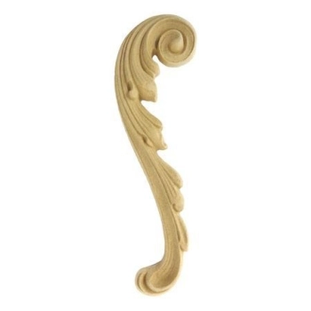 ORNAMENT APLIKACJA Z PYŁU DRZEWNEGO LEWY F560119L