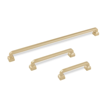 UCHWYT Meblowy 178x20 Relingowy BRERA Loft Industrialny Mosiądz L-160