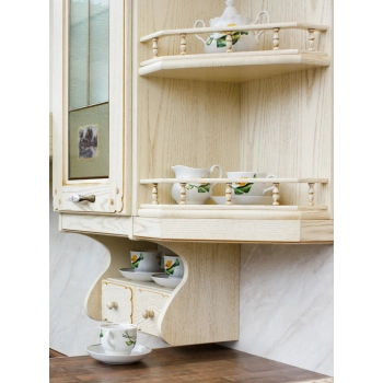 TRALKA DREWNIANA OZDOBNA DO MEBLI ∅ 24 X H 75 MM– DR00087