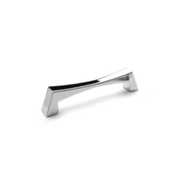 UCHWYT Meblowy 150x25 CALEIDO Relingowy Designerski Rączka CHROM L-128 mm
