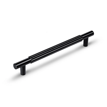 UCHWYT Meblowy ROLLER 235x30 mm Seria Exclusive Czarny Mat L-192 mm