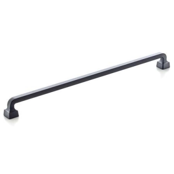 UCHWYT Meblowy 340x20 Relingowy BRERA Loft Industrialny CZARNY Mat L-320