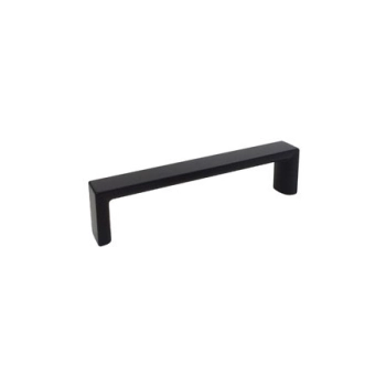 UCHWYT Meblowy 103x16 DEFENCE Relingowy Prosty Minimalizm CZARNY Mat L-96