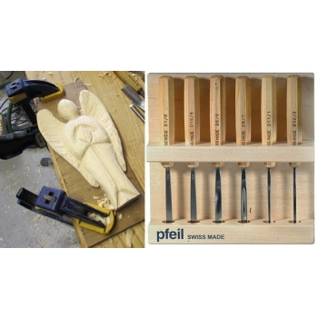 ZESTAW DŁUT SNYCERSKICH PFEIL DP8625D6ER
