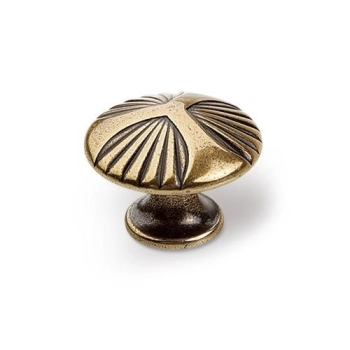 GAŁKA Meblowa 25 mm GOLF Retro Vintage Antyk Rączka Uchwyt Stare Złoto