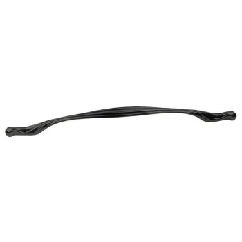 UCHWYT Meblowy 340x18 BAROCCA Retro Klasyczny Antyk CZARNY Mat L-256 L-320