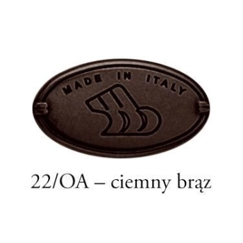 GAŁKA Meblowa 25 mm LEARCO Retro Uchwyt Vintage Rączka CIEMNY BRĄZ