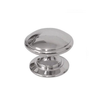 GAŁKA Meblowa 30 mm Antyk TAZIO Rączka Uchwyt Szafki MOSIĄDZ CHROM Połysk