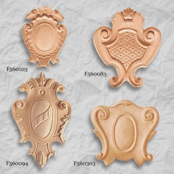 ORNAMENT ,KARTUSZ Z PYŁU DRZEWNEGO F560103