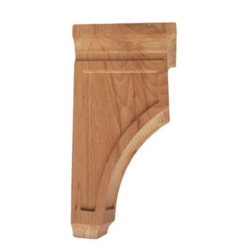 Podpora Konsola Drewniana 112x137x250mm Masywny Wspornik Półki Okap Bukowa