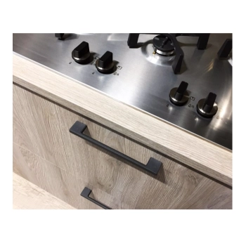 UCHWYT Meblowy 230x12 SPLUGA Rączka Szafki Szuflad CZARNY MAT L-192 L-224