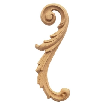 ORNAMENT APLIKACJA Z PYŁU DRZEWNEGO F560030P