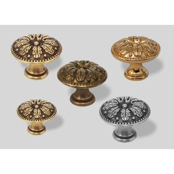 GAŁKA Meblowa 20 mm Rączka ACANTO Uchwyt Szafki Antyk STARE ZŁOTO