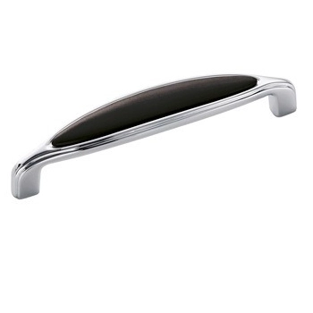 UCHWYT Meblowy Ceramiczny 144x27 COSMOPOLITAN Klasyczny CHROM Połysk L-128