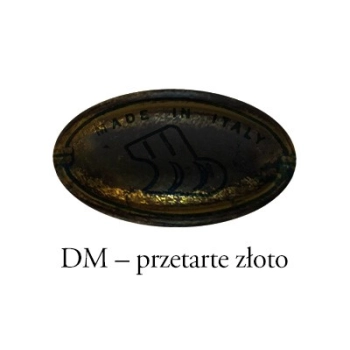 GAŁKA Meblowa 30 mm GINO Retro Vintage Antyk Rączka Uchwyt Przetarte Złoto