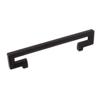 UCHWYT Meblowy 144x8 mm FUSARO Rączka Szafki Retro CZARNY L-96 mm