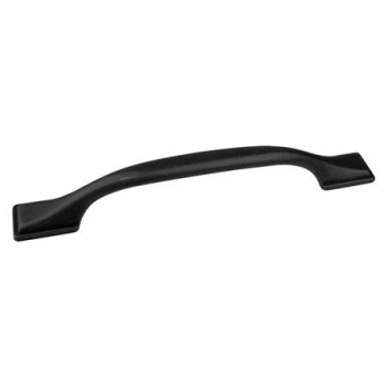 UCHWYT Meblowy FANGIO 211x25 Retro Vintage Klasyczny CZARNY MAT L-160 mm