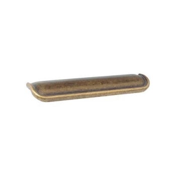 UCHWYT Meblowy ONGIA 140x32 Rączka Retro Klasyczny Stary Mosiądz L-128 mm