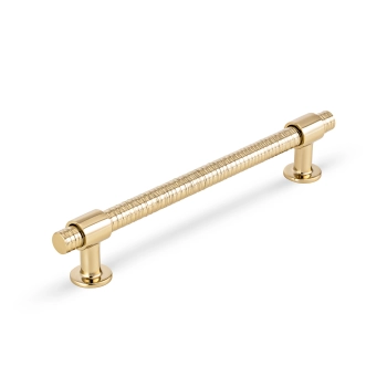 UCHWYT Meblowy 200x12 Rączka Szafki Anelli Art Deco Glamour ZŁOTY L-160