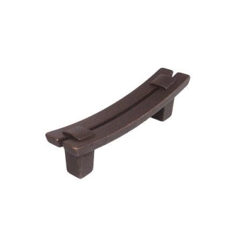 UCHWYT Meblowy MISAKI 88x18 Retro Vintage Klasyczny CIEMNY BRĄZ L-64 mm