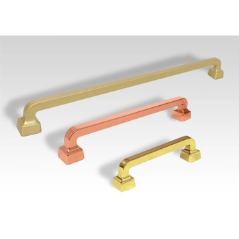 UCHWYT Meblowy 178x20 Relingowy BRERA Loft Industrialny ZŁOTY Połysk L-160