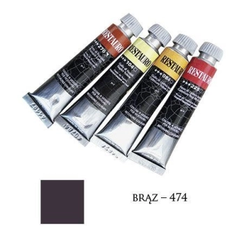 FARBA RESTAURO 20ML, 474 - BRĄZ – MA00474