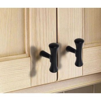 GAŁKA Meblowa 50x15 T-BAR ETRURIA Nowoczesny Designerski Uchwyt CZARNY MAT