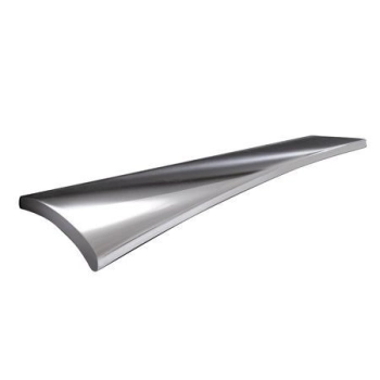 UCHWYT Meblowy 110x19 ONDA Rączka Szafki Szuflady CHROM L-64 mm PRAWY