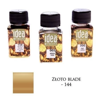 FARBA METALICZNA IDEA ZŁOTO BLADE 60ML – MA07092