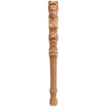 PILASTER , KARIATYDA , ORNAMENT Z PYŁU DRZEWNEGO F560181