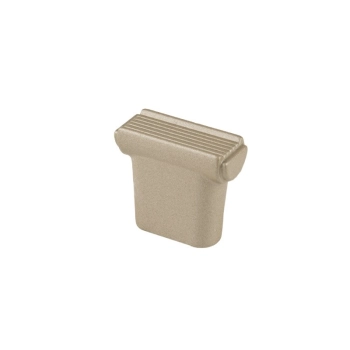 GAŁKA Meblowa 26x11 Ryflowana RIVA Nowoczesna Uchwyt Reling CHAMPAGNE