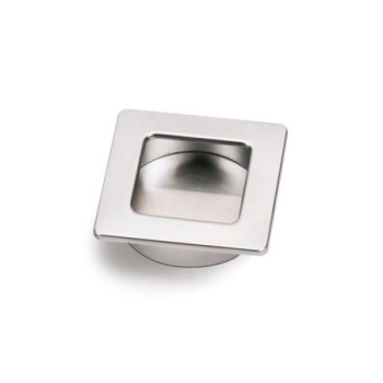 UCHWYT Meblowy 39x39 mm Wpuszczany Stilus Kwadratowy CHROM Mat