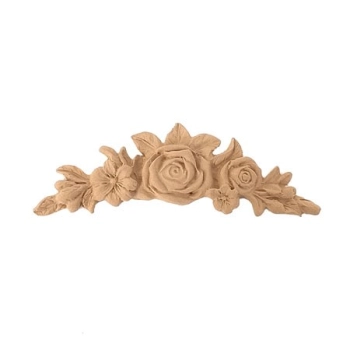 ORNAMENT KWIATOWY Z PYŁU DRZEWNEGO F570349
