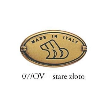 UCHWYT Meblowy EMILIA 73x11 Rączka Retro Klasyczny Stare Złoto L-64 mm