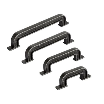 UCHWYT Meblowy LOFT 200x12 Factory Industrialny Podrapane Żelazo L-160 mm