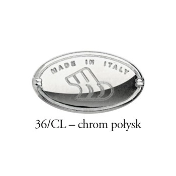 UCHWYT Meblowy 160x20 BEA Rączka Szafek Retro Vintage CHROM Połysk L-128 mm