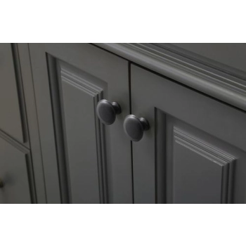 GAŁKA Meblowa 30 mm GINO Retro Vintage Antyk Rączka Uchwyt Czarny Matowy